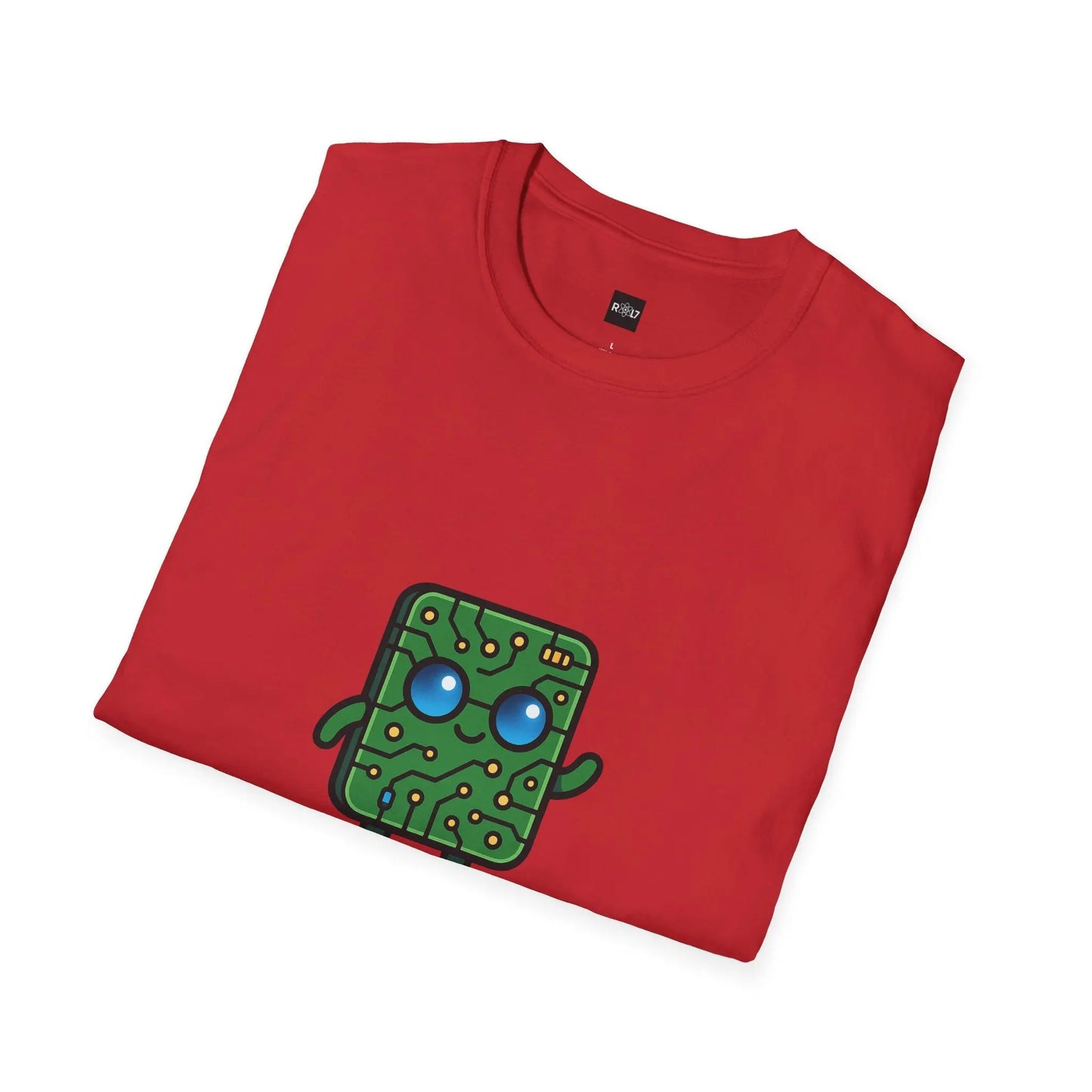 Larry the LED Board T‑Shirt — Cute Circuit Board Tech Tee Printify