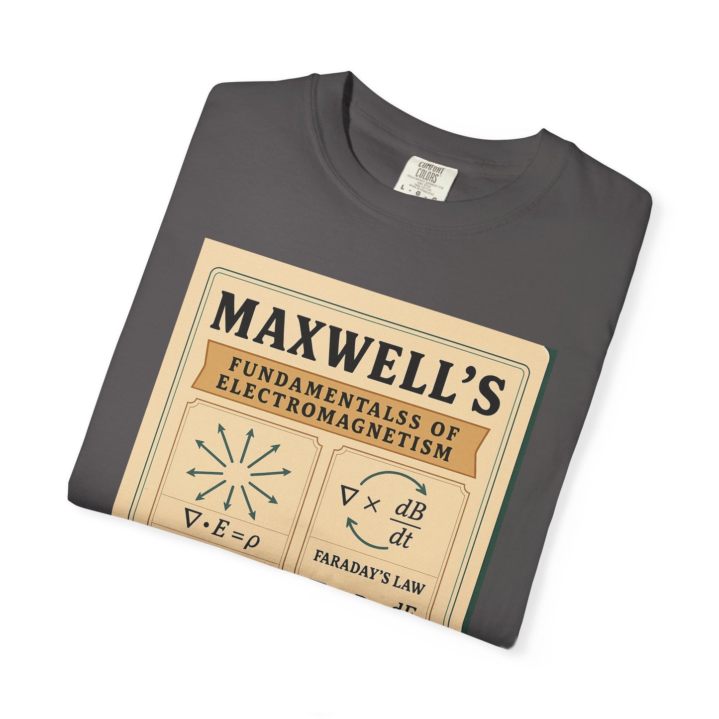 Vintage Science T-shirt, Maxwell's Equations Tee, Unisex Shirt, Gift for Science Lovers, Educational Apparel, Physics T-shirt, Nerdy Tee