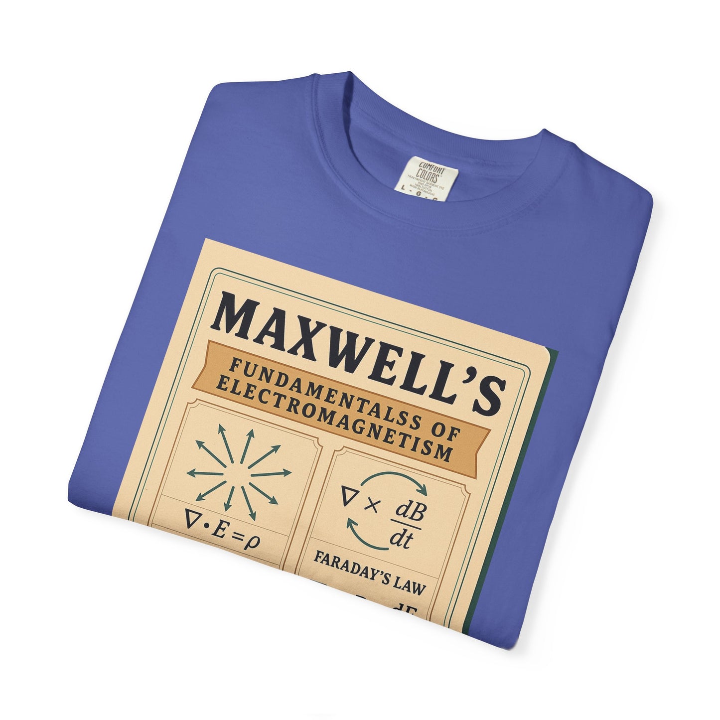 Vintage Science T-shirt, Maxwell's Equations Tee, Unisex Shirt, Gift for Science Lovers, Educational Apparel, Physics T-shirt, Nerdy Tee