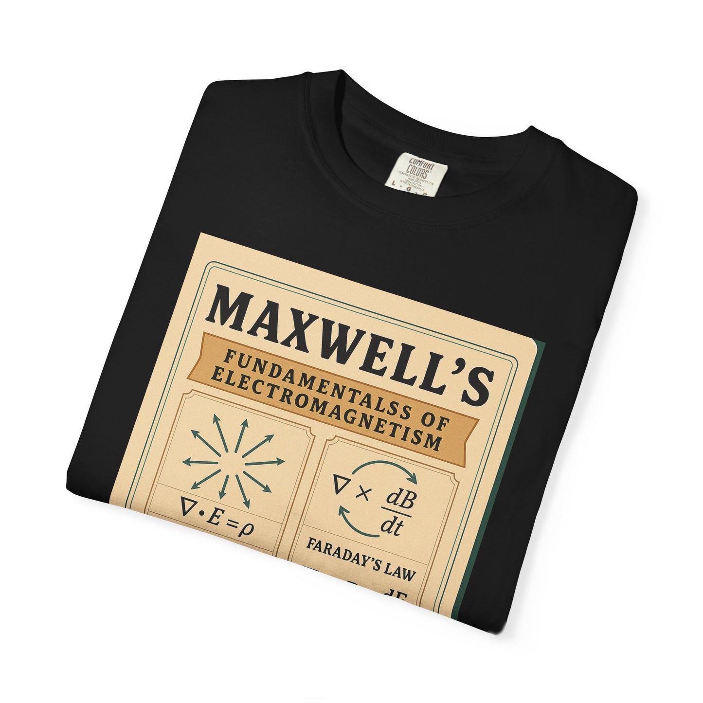 Vintage Science T-shirt, Maxwell's Equations Tee, Unisex Shirt, Gift for Science Lovers, Educational Apparel, Physics T-shirt, Nerdy Tee