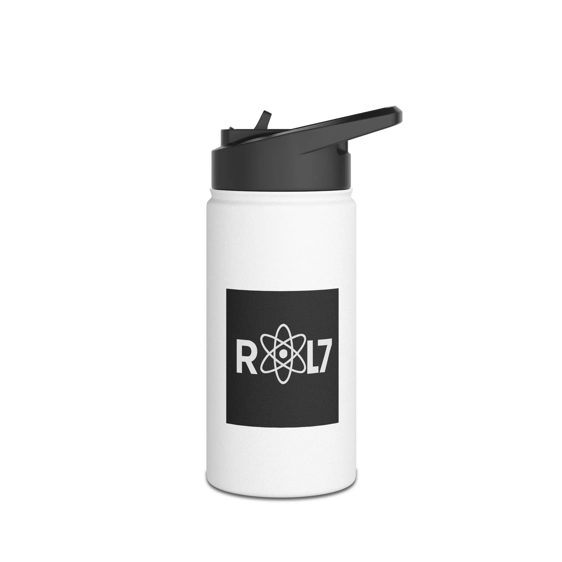 Playful Stainless Steel Water Bottle, Motivational Drink Flask for Adventurers, Unique Gifts for Students, Outdoor Activities, Gym [...] Printify