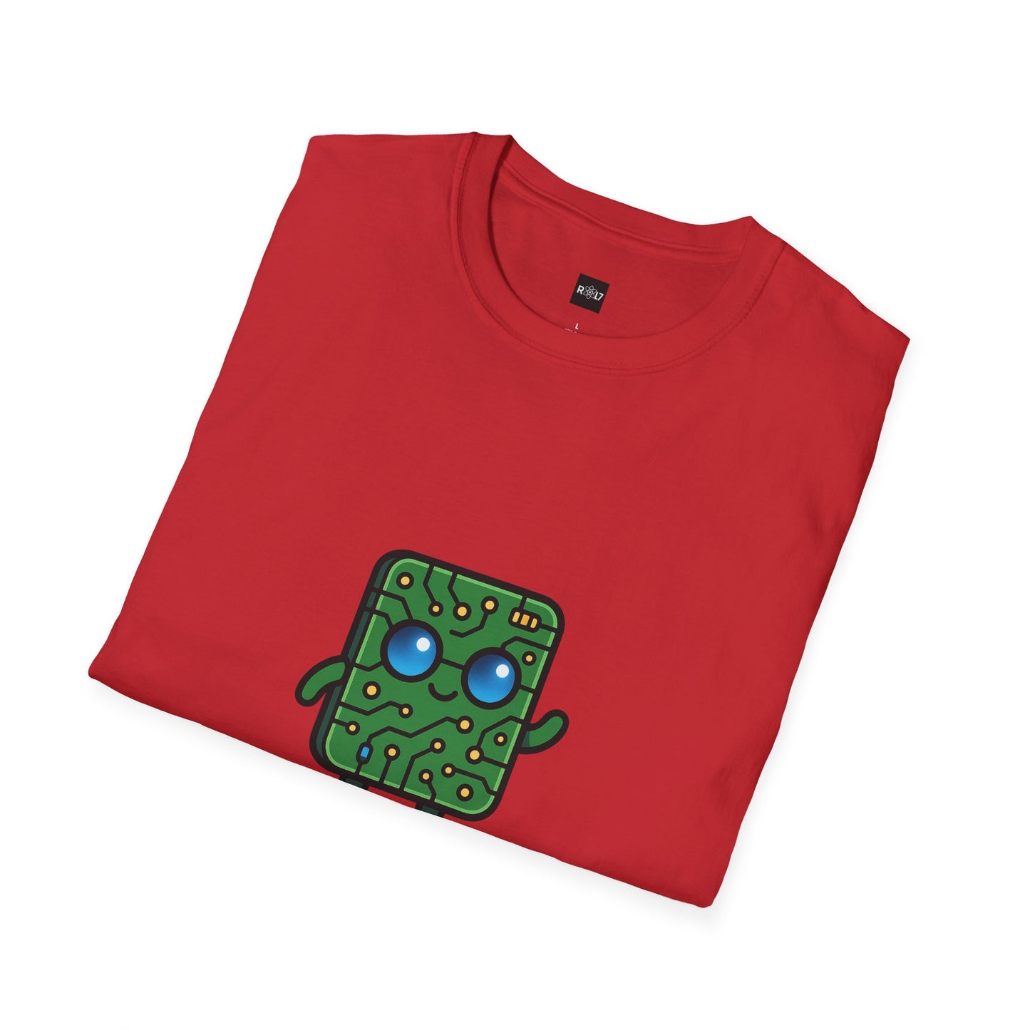 Larry the LED Board T‑Shirt — Cute Circuit Board Tech Tee
