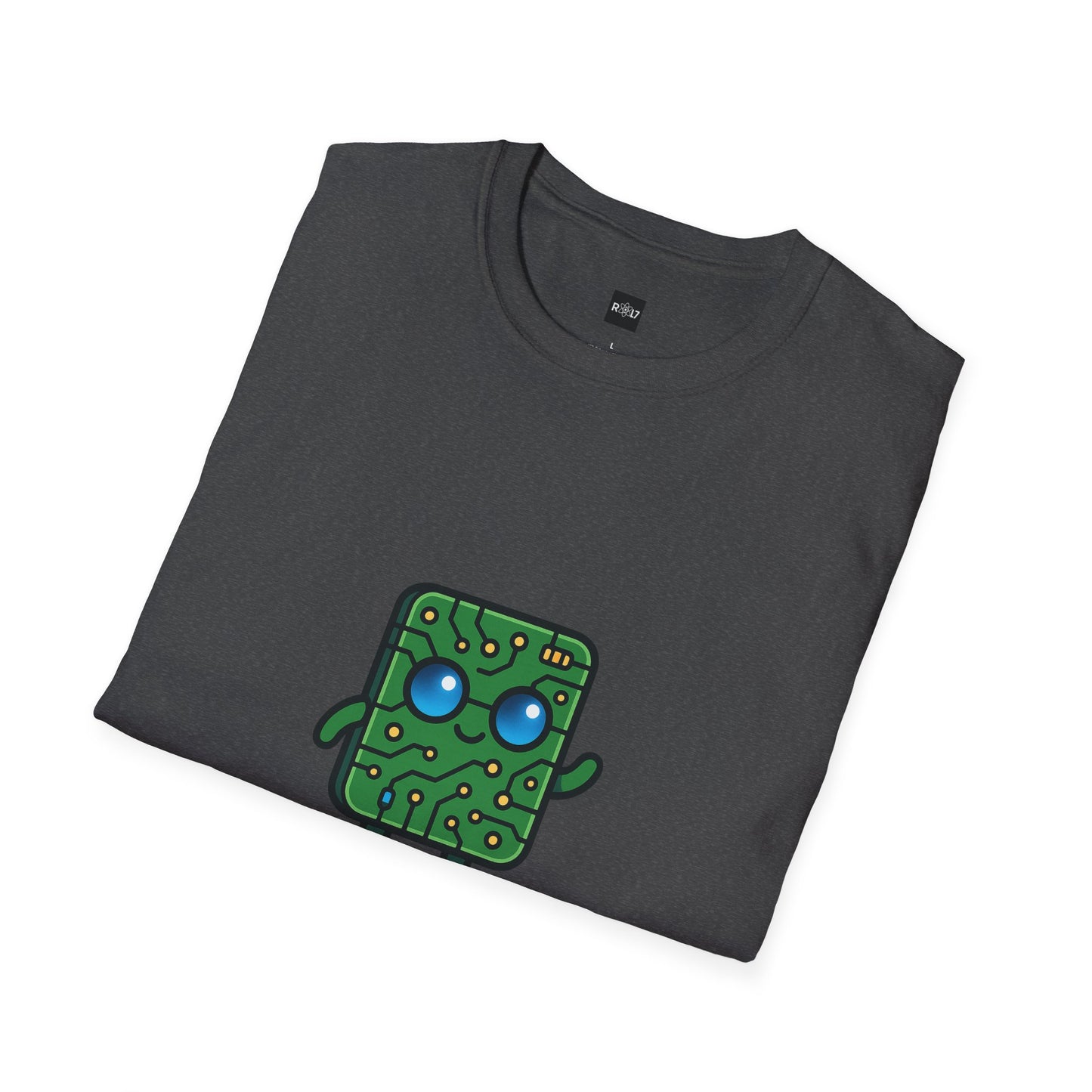 Larry the LED Board T‑Shirt — Cute Circuit Board Tech Tee
