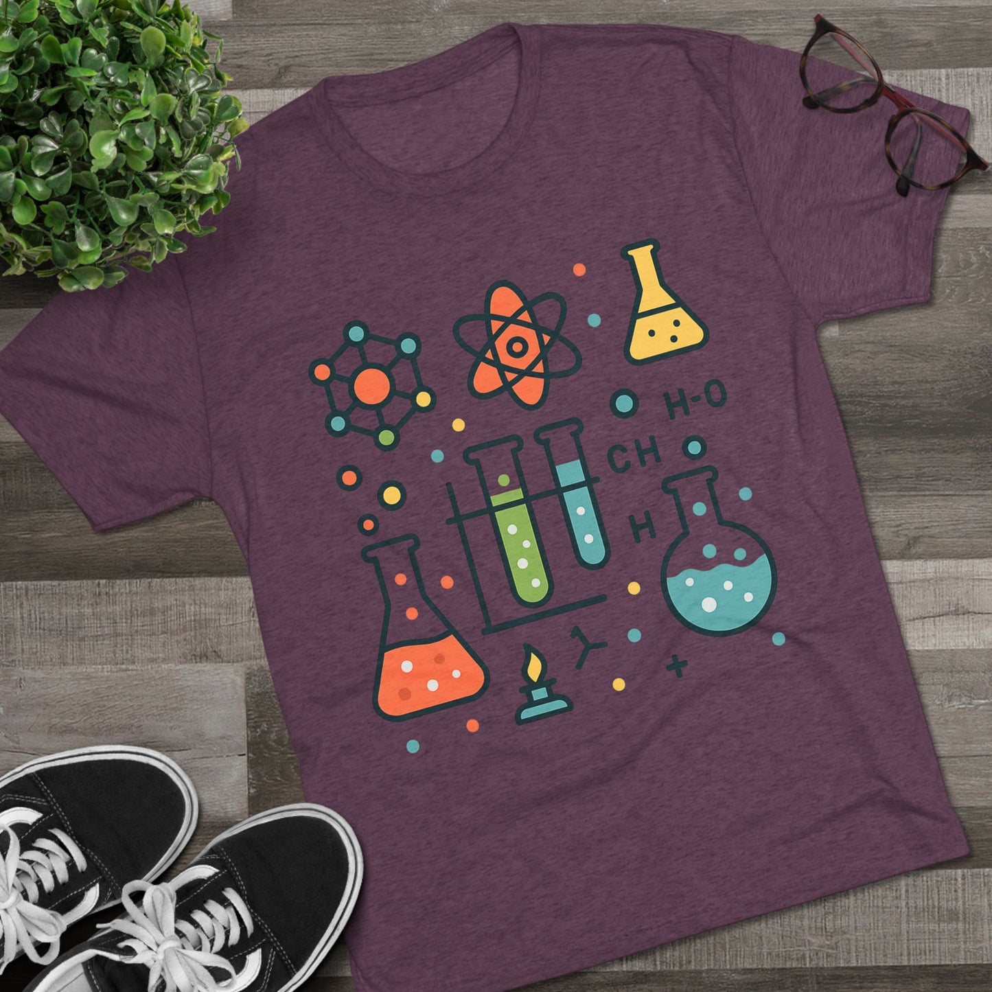 Chemistry Test Tubes & Beakers Shirt