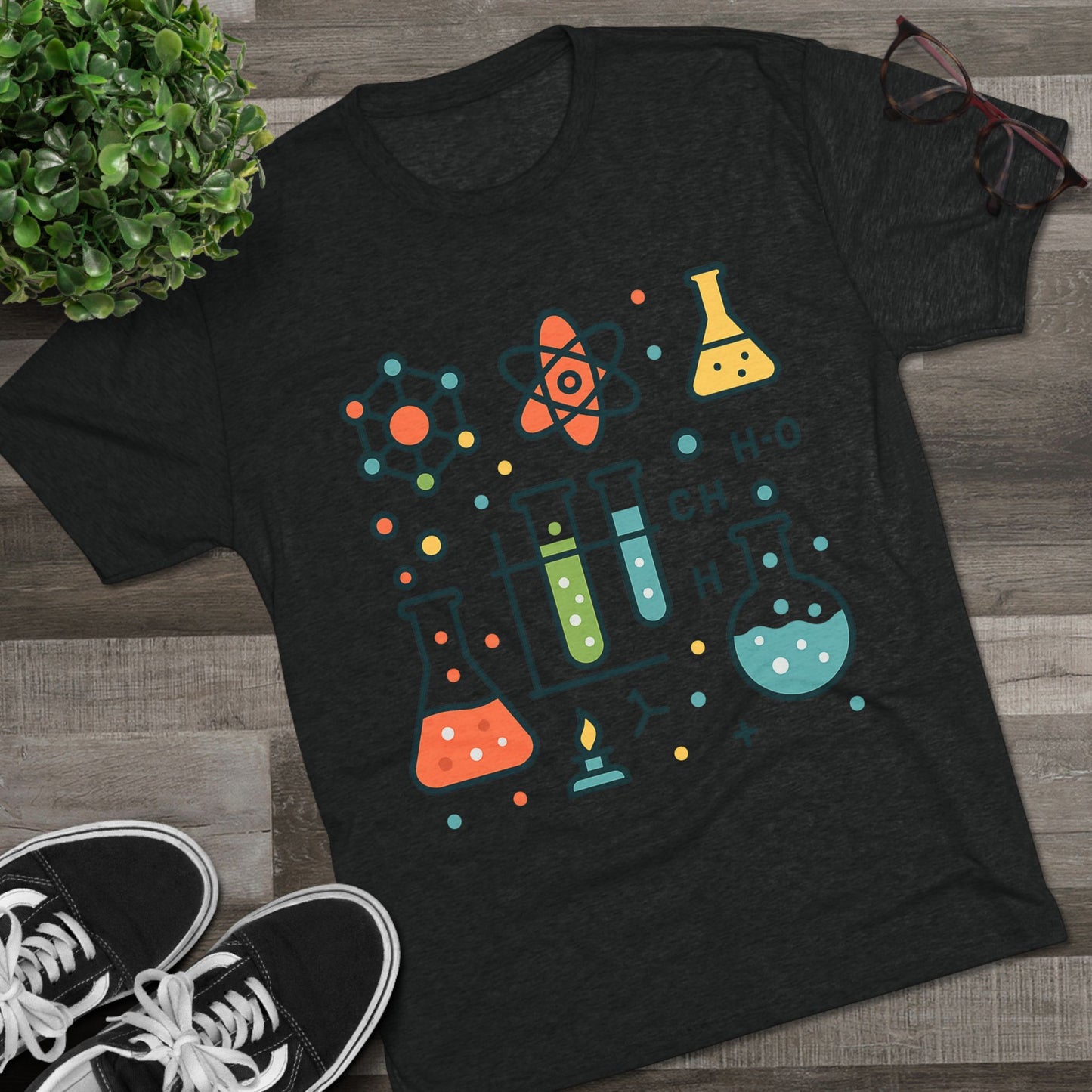 Chemistry Test Tubes & Beakers Shirt