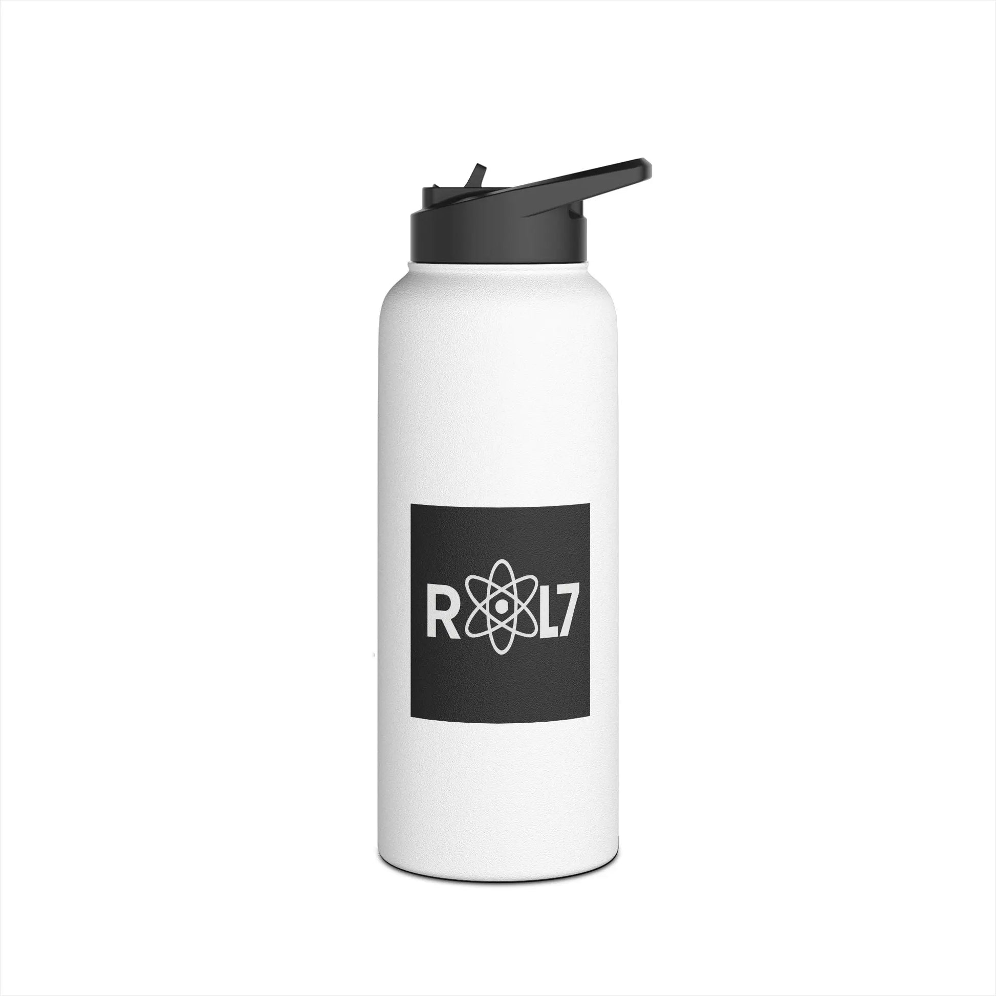 Playful Stainless Steel Water Bottle, Motivational Drink Flask for Adventurers, Unique Gifts for Students, Outdoor Activities, Gym [...] Printify