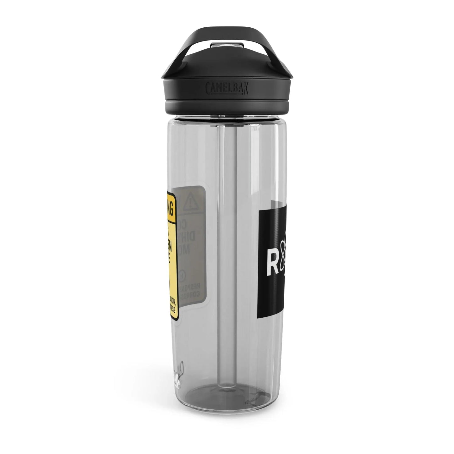 CamelBak Eddy® Water Bottle — 'Warning: Contains Hydrogen Monoxide' 20/25oz Printify