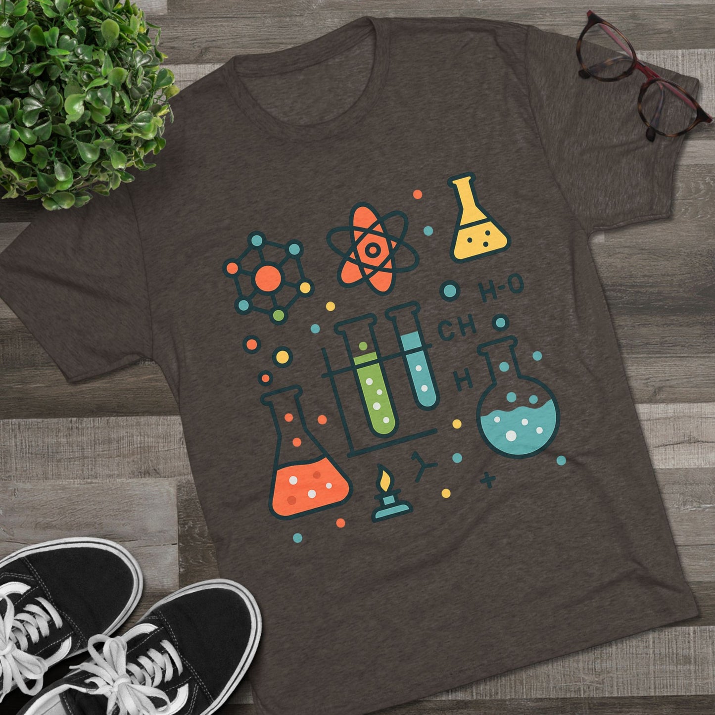 Chemistry Test Tubes & Beakers Shirt