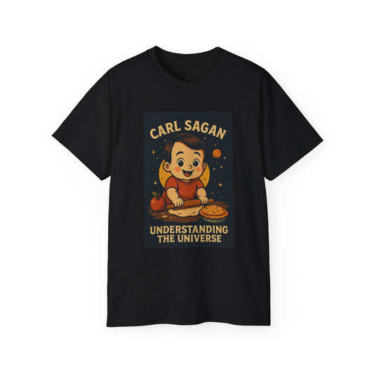 Cosmic Adventure Tee, Vintage Science Shirt, Gift for Science Lovers, Astronomy T-Shirt, Carl Sagan Tribute Tee