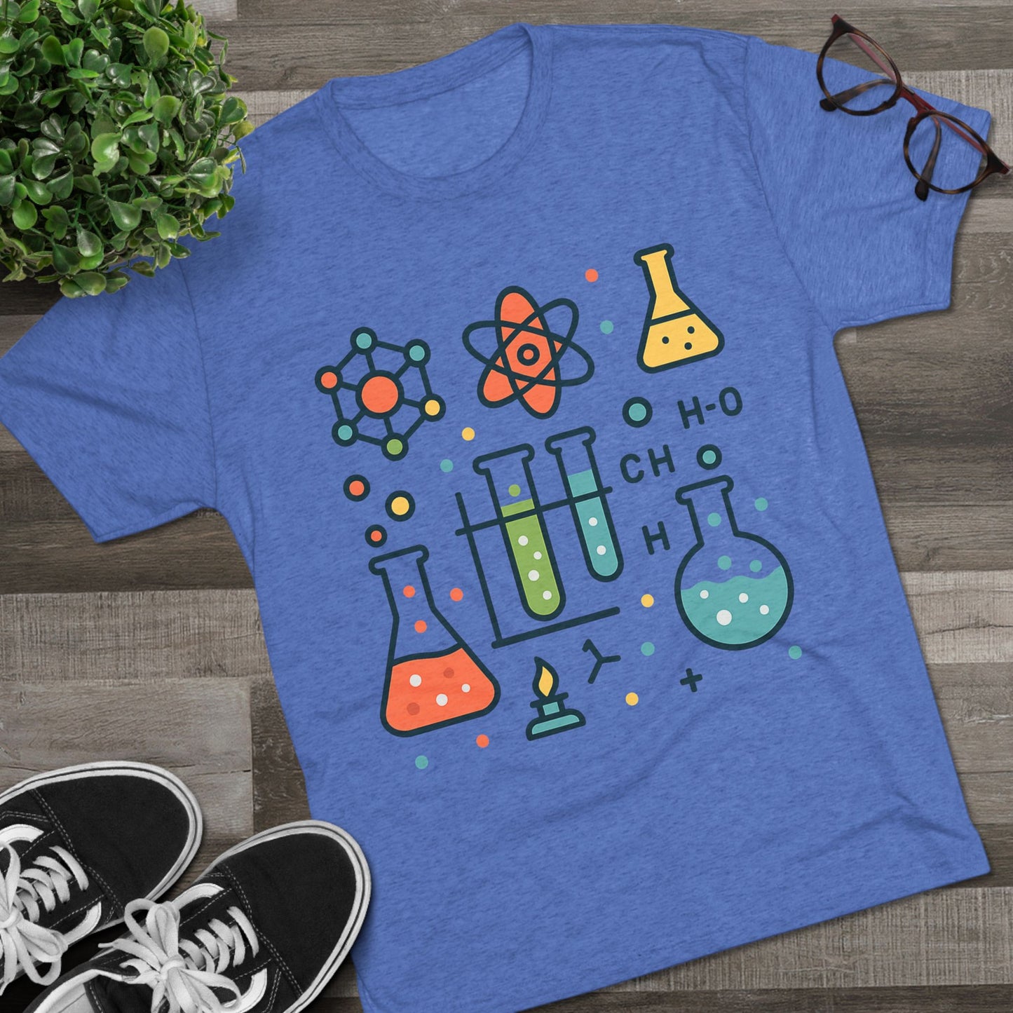 Chemistry Test Tubes & Beakers Shirt