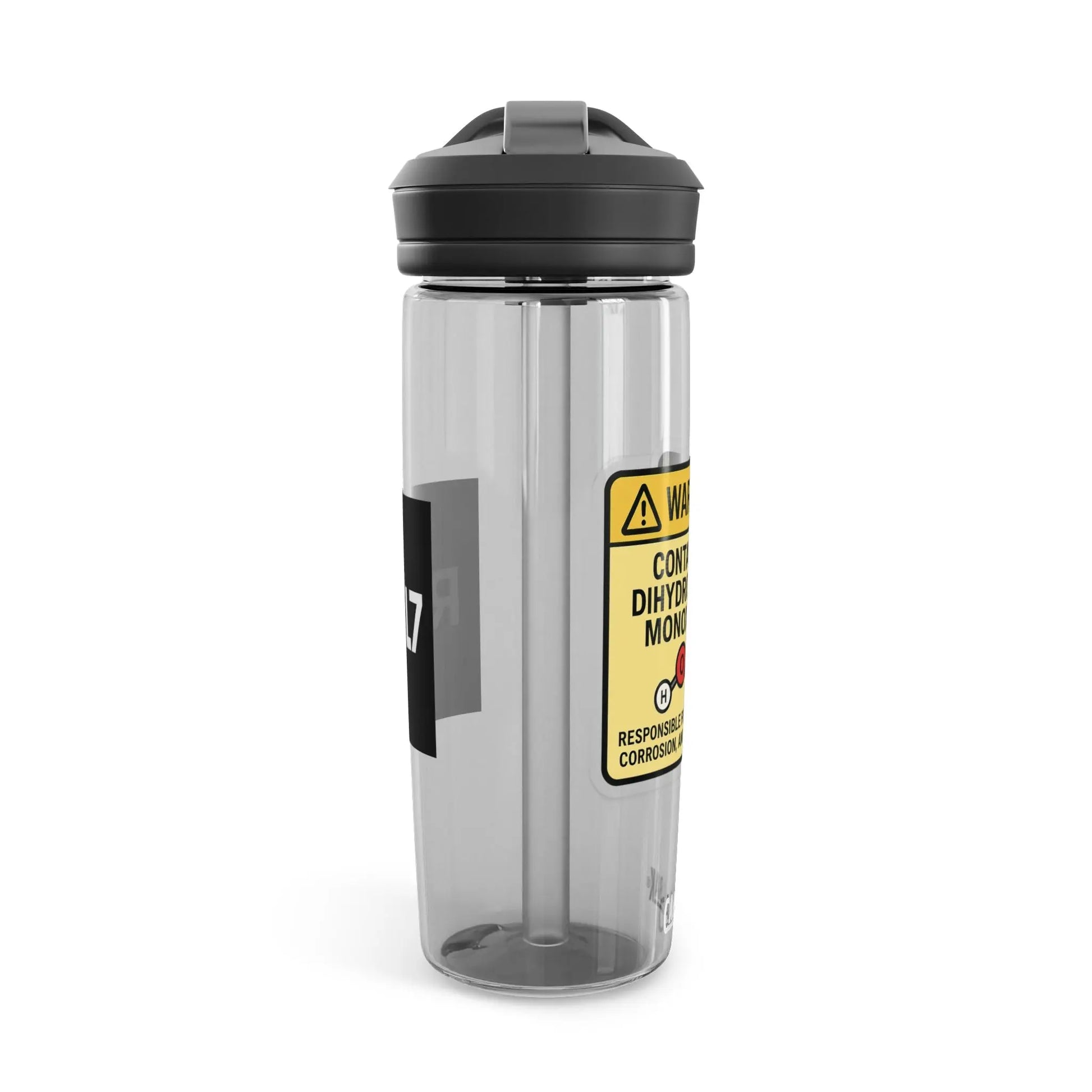 CamelBak Eddy® Water Bottle — 'Warning: Contains Hydrogen Monoxide' 20/25oz Printify