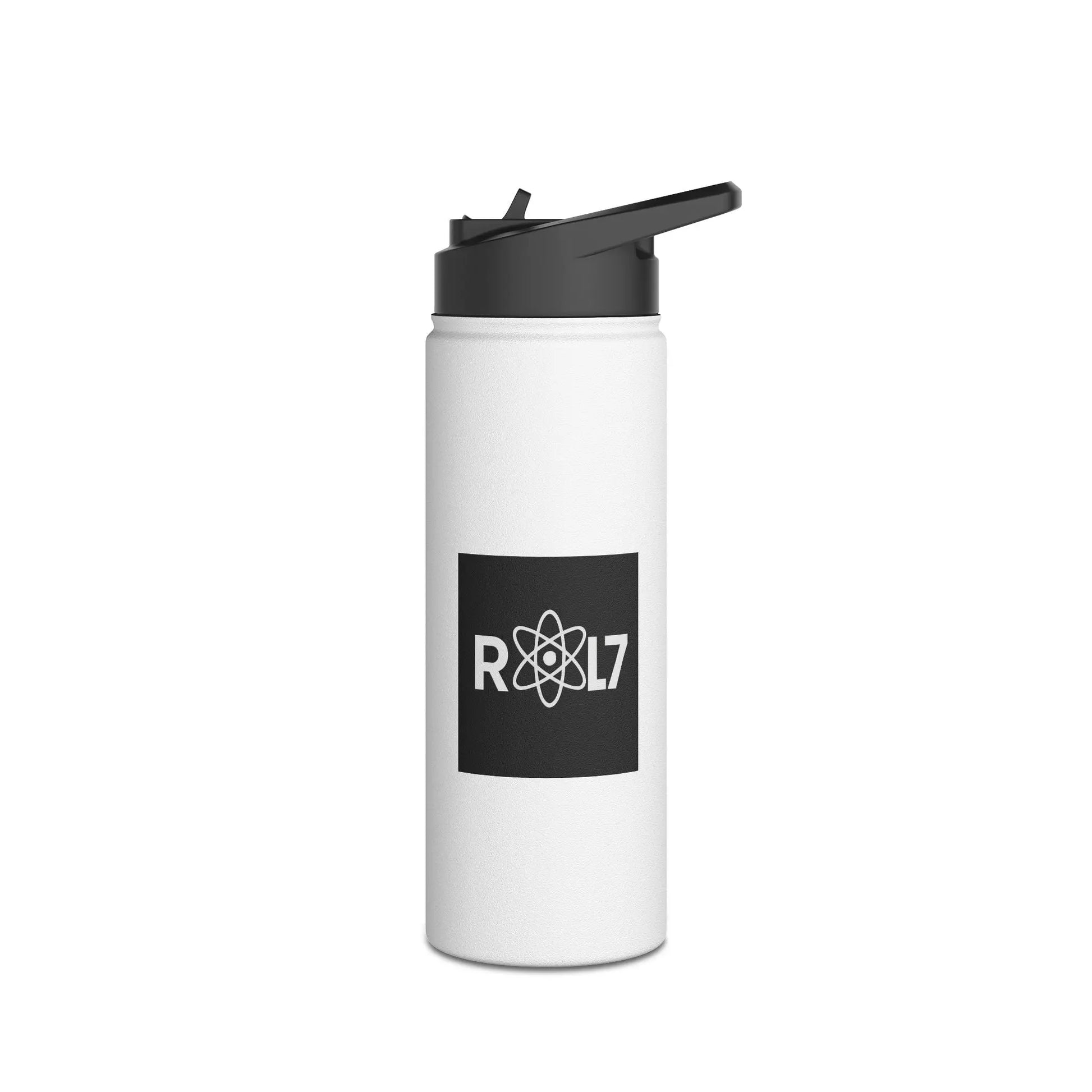 Playful Stainless Steel Water Bottle, Motivational Drink Flask for Adventurers, Unique Gifts for Students, Outdoor Activities, Gym [...] Printify