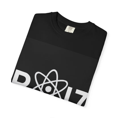Chemistry Inspired Unisex Garment-Dyed T-Shirt, Retro Science Shirt, Gift for Science Lovers, Casual Tee, Unique Birthday Present