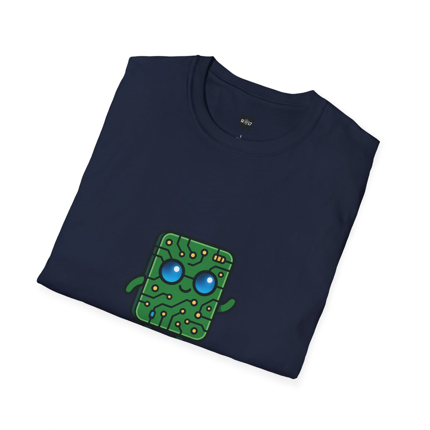 Larry the LED Board T‑Shirt — Cute Circuit Board Tech Tee