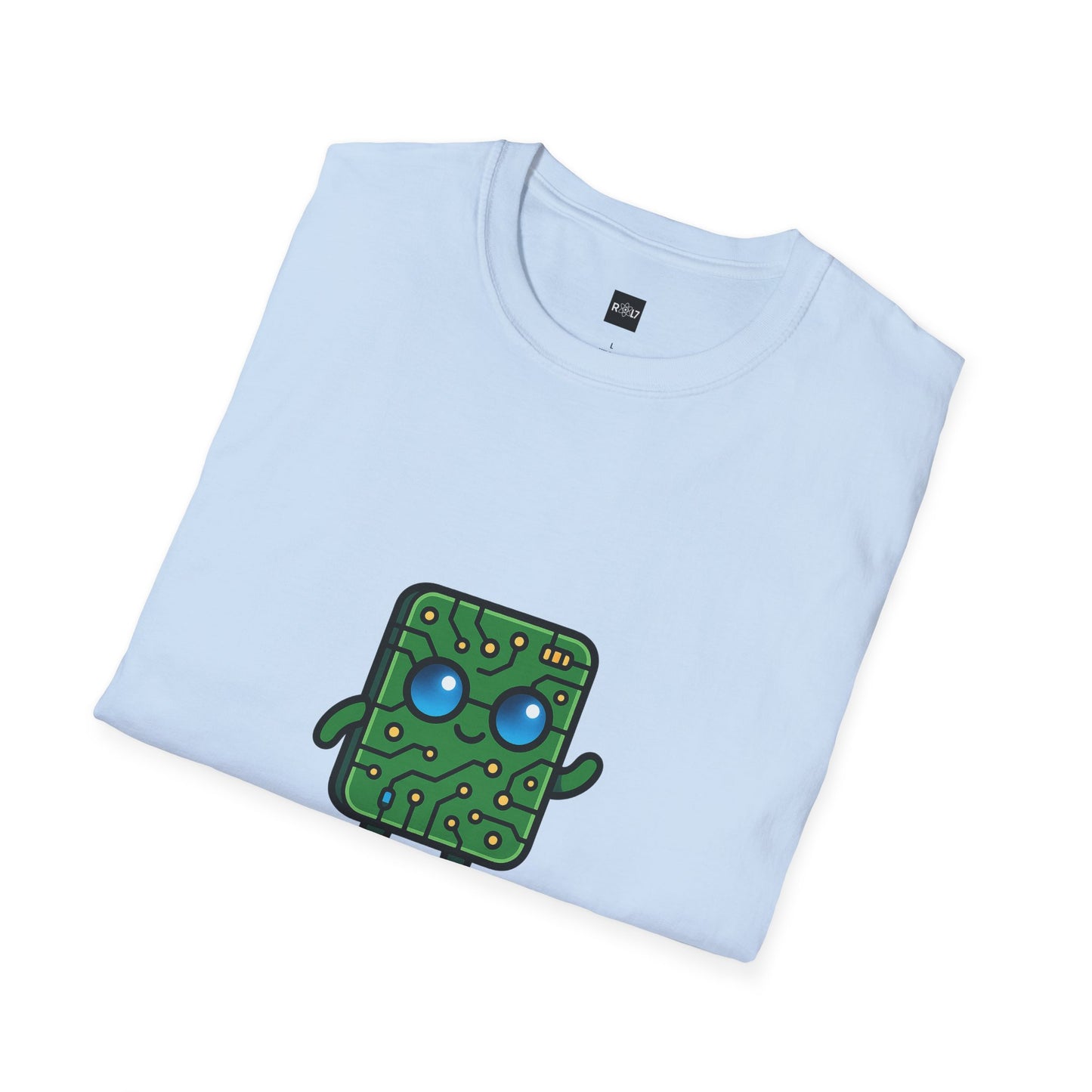 Larry the LED Board T‑Shirt — Cute Circuit Board Tech Tee