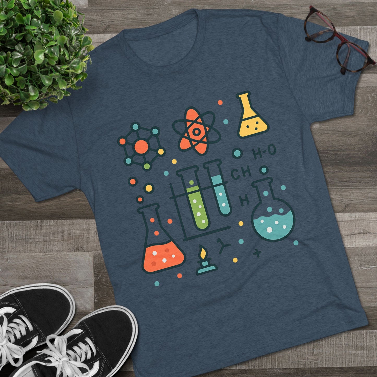 Chemistry Test Tubes & Beakers Shirt