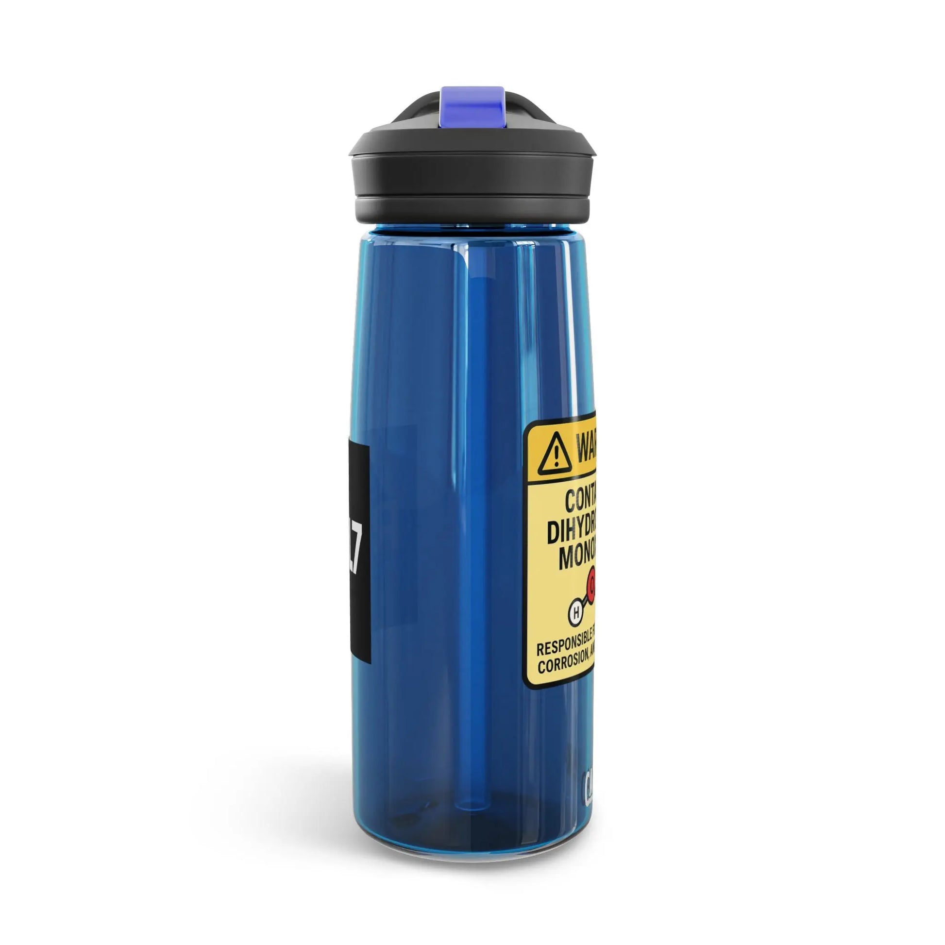 CamelBak Eddy® Water Bottle — 'Warning: Contains Hydrogen Monoxide' 20/25oz Printify