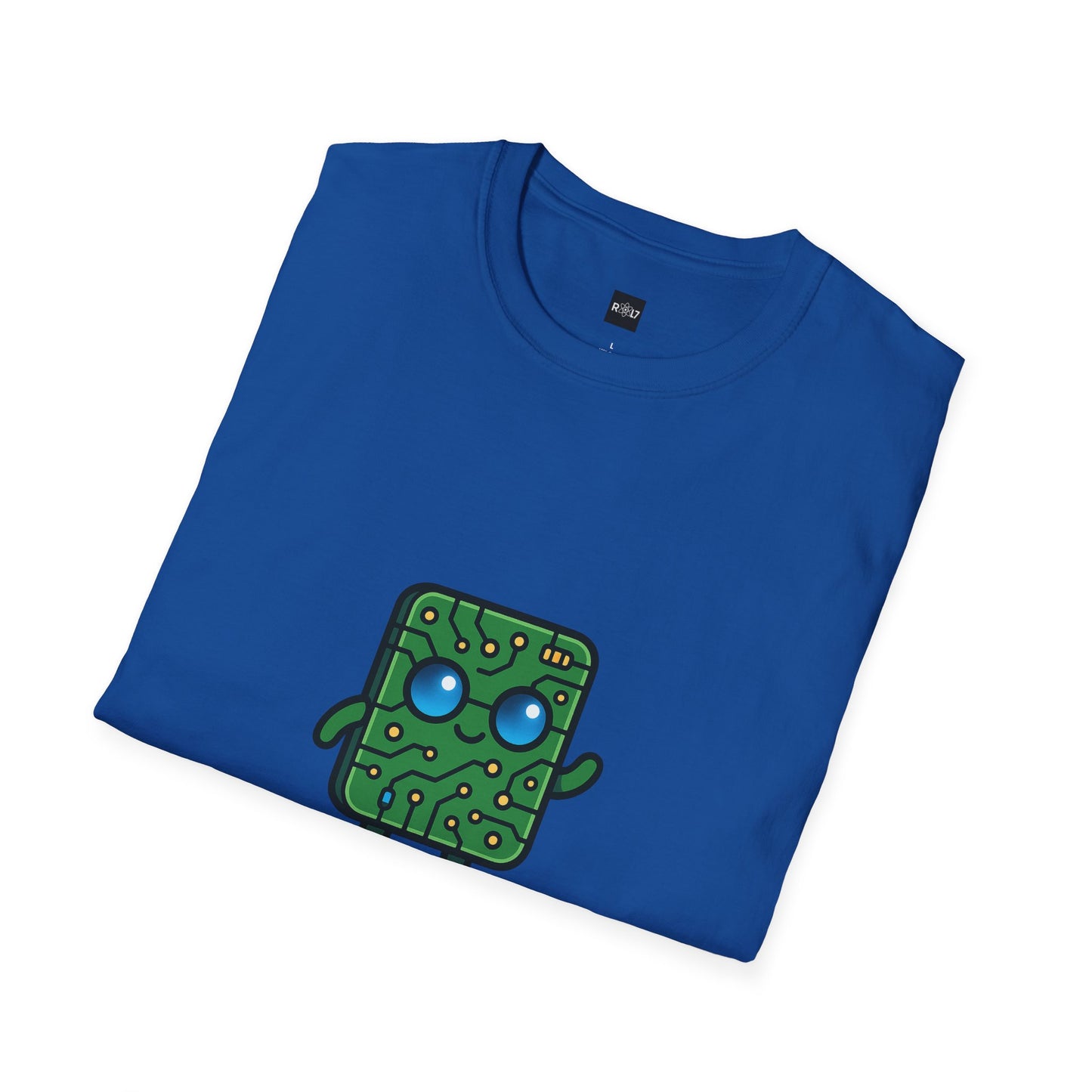 Larry the LED Board T‑Shirt — Cute Circuit Board Tech Tee